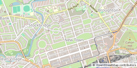 Map of Edinburgh