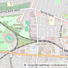 Map of Hull, East Yorkshire