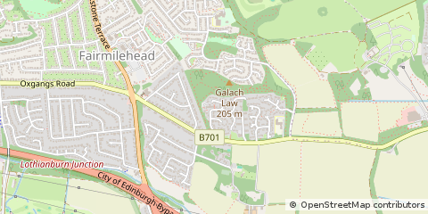Map of Edinburgh