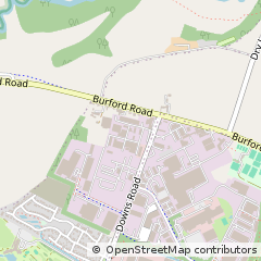 Map of Witney, Oxfordshire