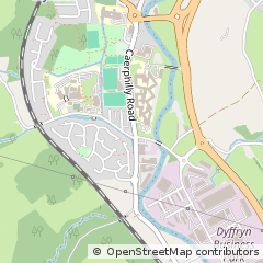 Map of Hengoed, Caerphilly