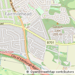Map of Edinburgh, Midlohthian