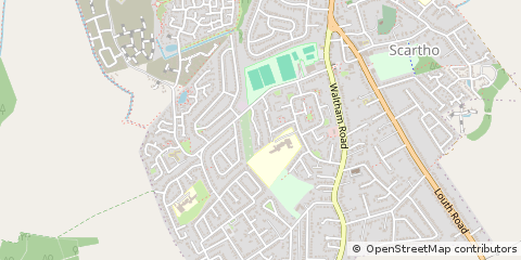 Map of Grimsby, North East Lincolnshire