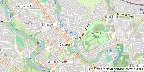 Map of Glasgow