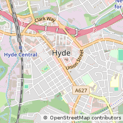 Map of Cheshire
