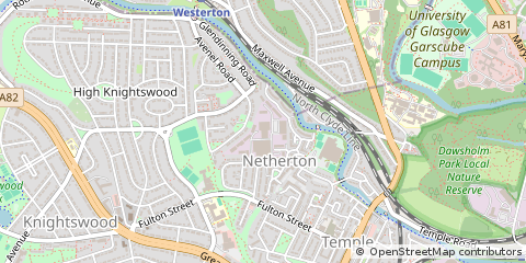 Map of Glasgow
