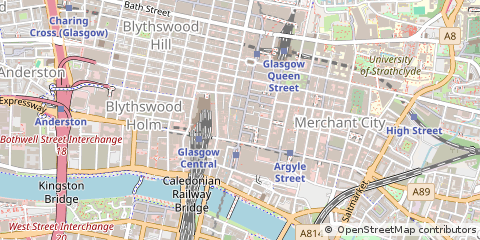 Map of Glasgow