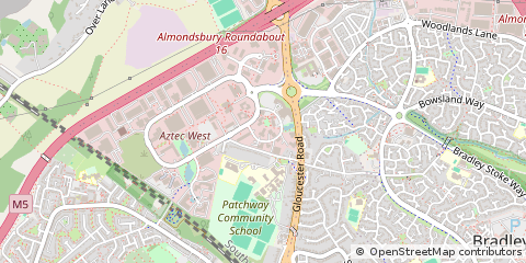 Map of Bristol, Avon