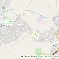 Map of Chipping Norton, Gloucestershire