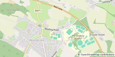 Map of Reading, Berkshire