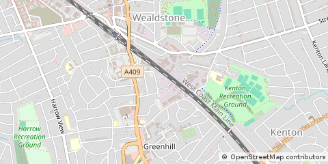 Map of Harrow