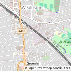 Map of Harrow