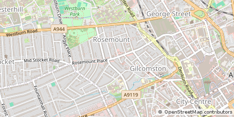 Map of Aberdeen