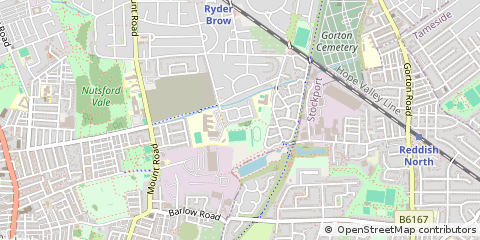Map of Manchester