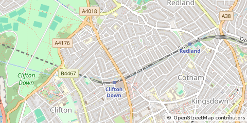Map of Bristol
