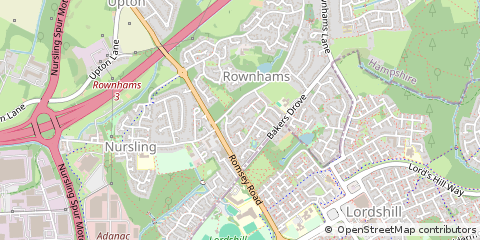 Map of Southampton