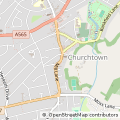 Map of Southport
