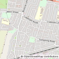 Map of Lancing