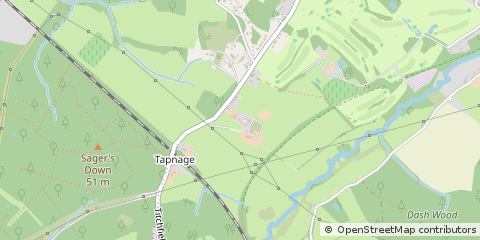 Map of Fareham, Hampshire