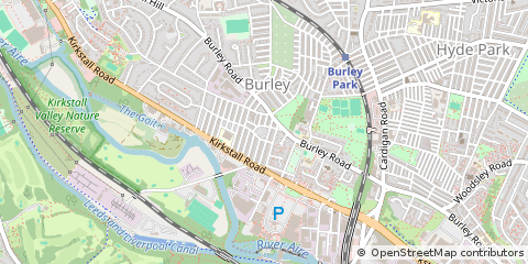 Map of Leeds