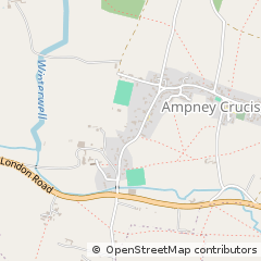 Map of Cirencester, Gloucestershire