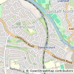 Map of Cardiff