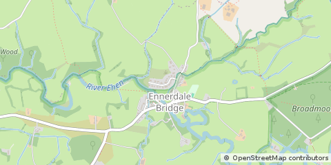 Map of Cleator, Cumbria