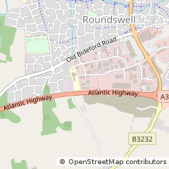 Map of Barnstaple, Devon