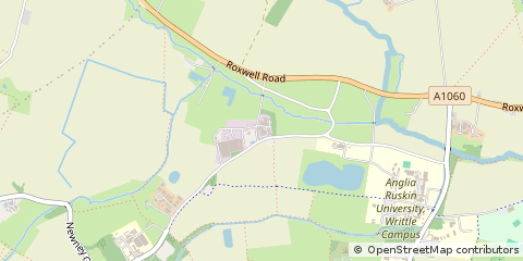 Map of Writtle, Essex