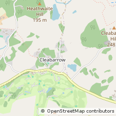 Map of Windermere, Cumbria