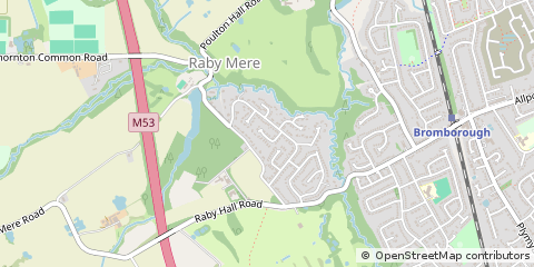 Map of Cheshire