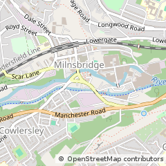 Map of Huddersfield