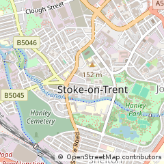 Map of Stoke-on-Trent