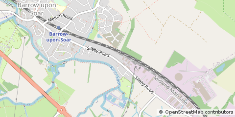 Map of Loughborough