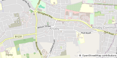 Map of Hull