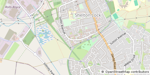 Map of Derby