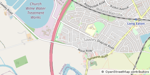 Map of Nottingham