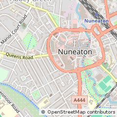 Map of Nuneaton