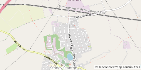 Map of Leicester