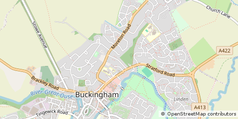 Map of Buckingham