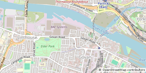 Map of Glasgow