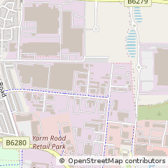 Map of Darlington, Durham
