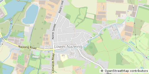 Map of Waltham Abbey