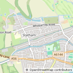 Map of Lymm, Cheshire