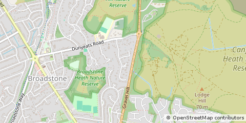 Map of Broadstone