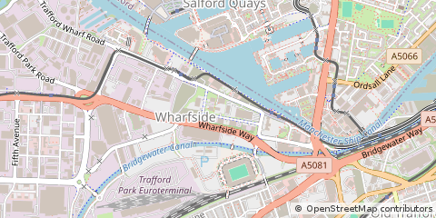 Map of Manchester