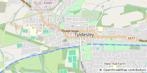 Map of Manchester
