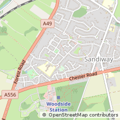 Map of Northwich