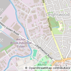 Map of Walsall, West Midlands