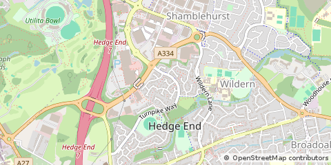 Map of Southampton